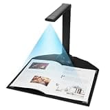 Document Scanner, Document Camera Book Scanner A3 A4 Size with LED Fill Light HD 16 Mega-Pixels High Speed Scanning Support Multi-Language OCR