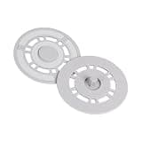 EDETUPCXF Mop Cloth Holder ,Compatible with Xiaomi Robot B101CN X10+X20+ ,Compatible with Dreame S10 S10 Pro L10s Ultra L10s Pro W10s Vacuum Mop Rack Accessories(2pc White)