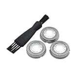 3pcs Replacement Shaver Head Compatible with Philips HQ56 HQ55 HQ4+ HQ3 HQ6405 HQ442 HQ300 HQ916 HQ4405 HQ4406 HQ4407 HQ4411 HQ5812 HQ5813 HQ5817
