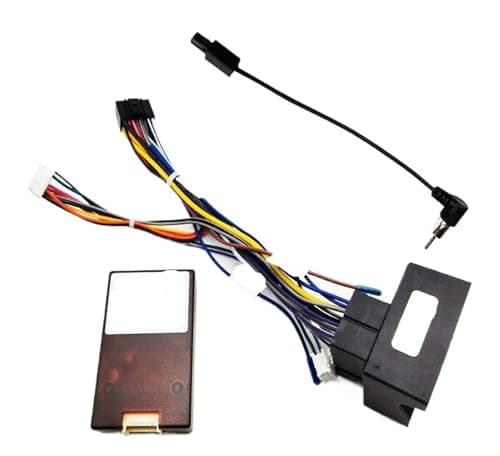 CAN Bus Decoder 16 Pin Wiring Harness Adapter ISO Quadlock Connector Cable Fit for Porsche 911 996 Mk2 Fit for Cayenne(QL CAN Bus ANT)