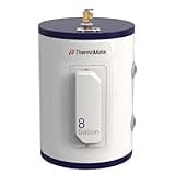 ThermoMate Tank Water Heater Electric, 8 Gallon Small Point of Use Residential Hot Water Heater, 1500W 120Volt Compact, Adjustable Thermostat, UL Listed (ES900)