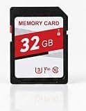 TF Memory Card 32GB Class 10 for Digital Cameras DSLR Camcorders Electronic Devices