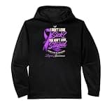 Funny Lupus Awareness Purple Ribbon Performance Hoodie