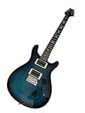39 Inch Solid Body Electric Guitars for Beginners & Adults, Flamed Blue Burst Guitar with HH Pickups, Bird Inlays & Tremolo Bridge, Perfect for Rock & Practice