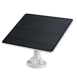 Solar Panels for Cameras - Wall Mount 3W/5W IP66 Waterproof - Camera Solar Panel Charger | for Villa School Restaurant Hotel Store, Camping Light Power Bank