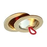 Omquot Copper Finger Cymbals, Lightweight Portable Finger Musical Instrument for Dance Parties Material: Copper