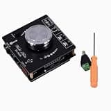 ZK-502M Bluetooth 5.0 Amplifier Board, 50W+50W 2.0 Channel TPA3116D2 Digital Audio Power Amp Module, Mini HiFi Stereo Receiver for Home Theater DIY Speakers with AUX/USB Input (12V-24V) (1PCS)