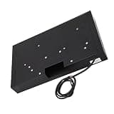 ICRPSTU 12V Cooking Range Hood 3 Speed Adjustable with Touchable Screen LED Light for RV Kitchen