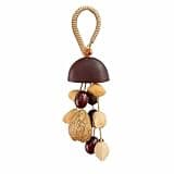 Handmade Natural Seed Shaker Rattle, Sound Healing & Meditation Percussion Instrument with Soothing Organic Sound for Yoga, Mindfulness & Relaxation