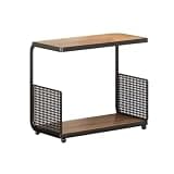 Bookcases Industrial Style Bookshelf Iron Storage File Rack for Home Office