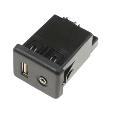 PHoxsGKve USB and AUX Center Console Jack Dual Port Socket Connector Compatible with Insignia A (2009–), Astra K (2016–), Lacrosse (2014–2016)
