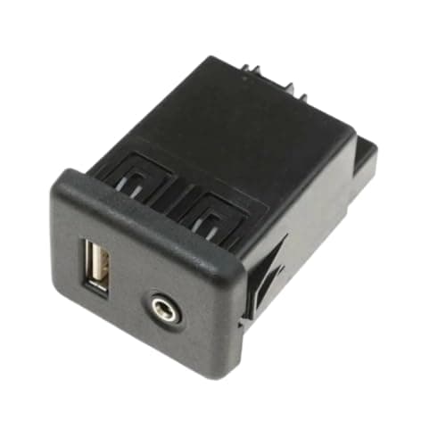 PHoxsGKve USB and AUX Center Console Jack Dual Port Socket Connector Compatible with Insignia A (2009–), Astra K (2016–), Lacrosse (2014–2016)