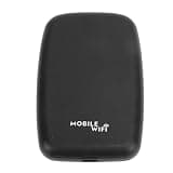 Omquot Portable 4G WiFi High Speed Hotspot Download 150Mbps for Travelers ABS Material Compact Design (Black)