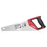 HAUTMEC 14 Inch Hand Saw for Wood Cutting, 11 TPI Small Crosscut Wood Saws with Triple-Ground Teeth, Fine Cut Handsaw for Woodworking, Garden, Trees, PVC Pipe