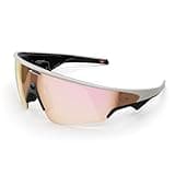 Oakley Meta Vanguard - with Meta AI, Audio, Photo, Video Compatibility - White, Prizm™ Rose Gold Lens