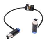 Audio Cable Low Profile TA3F to TA3F Mini XLR 3 Pin for Sound Devices 688 788 Blue(50cm/20inches)