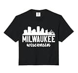 Milwaukee Wisconsin Comfort Colors Crop Top