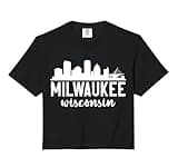 Milwaukee Wisconsin Comfort Colors Crop Top