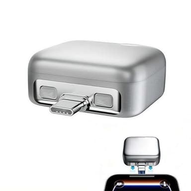 Charging Auto-Disconnector Adapter, Full Charge Eject Device, Stop Charge Smart Charger, Overcharge Protection Adapter for Phone Tablet USB Charging Cable