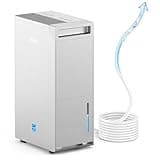 DECIUU 5000 Sq.Ft Dehumidifier with Pump, Up to 16.4 Ft Vertical Drainage, ENERGY STAR Most Efficient 2024, Max 100 Pint Moisture Removal, Smart Humidity Control for Basement, Home & Garage