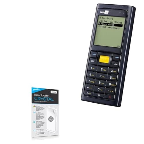 BoxWave Screen Protector Compatible with CipherLab 8230 - ClearTouch Crystal (2-Pack), HD Film Skin - Shields from Scratches