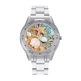 FekiLoot Watch for Men Big Face Stainless Steel Wrist Watch Personality