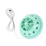 shenruifa Mini Ultrasonic Dishwasher Portable USB Household Fruit Dishwasher for Home Kitchen (Green)