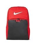 Nike Unisex Brasilia 9.5 Training Backpack (Extra Large, 30L), University Red/Black/White, MISC
