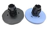 Black and Blue Spindle Hub 1 Set Compatible with Designjet T920 T930 T1500 T2500 T2530(Blue one)