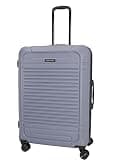 Sharper Image Commando 29" Expandable 8-Wheel Spinner Large Checked Luggage Suitcase, Blue Granite