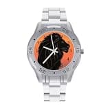 FekiLoot Watch for Men Big Face Stainless Steel Wrist Watch Personality