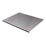 Cutting Board for Kitchen, Food Grade Stainless Steel Cutting Board with Lip, Metal Chopping Board for Meat, Fruits, Vegetables, Bread, and Baking (60 x 40cm/23.6 x 15.7 in)
