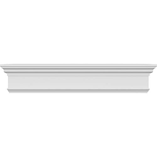 Ekena Millwork CRH07X33 33-Inch Bottom Width x 36 1/2-Inch Top Width x 7 1/4-Inch H x 1-Inch P Crosshead with Trim