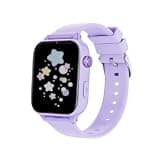 4G Kids Smart Watch for Boys Girls with GPS Tracker, SOS,Two Way Call Video Calling Voice Chat, School Mode, Alarm Clock, Safe Zones, Pedometer, Stopwatch, Games Children Smartwatch for 4-12,4G Purple