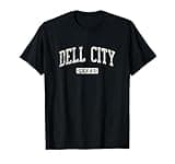 Dell City TX Vintage Athletic Sports Design JG3 T-Shirt
