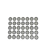 Optical Tracking 3D Scanner Marker for Industrial Consumer 3D Scanner for Complex Details(in 9 Outer 12(100))