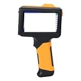 HUALUCK Label Inkjet Printer Date QR CodeText Pattern Intelligent Permanent Ink in Multiple Languages Handheld Coding Machine(Printer-1 Black Ink)