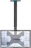 TV Bracket, TV Ceiling Mount Adjustable Bracket, Fits Most 26 to 65 Inch LED Flat Screen Display, Up to 55 Lbs, VESA Up to 200x200mm TV Mount TV Stand