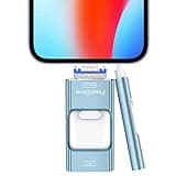 Pearl Sky Blue Memory Stick 128GB for Photos, Videos and Documents (iOS Devices Require App)