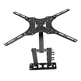 iumLeap Adjustable TV Mount Stand - Cold Rolled Steel Wall Bracket for TV & Monitor - Swiveling TV Holder for Optimal Viewing - Universal Compatibility, Easy Installation