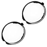 2Pcs/Set Lens Guard for Camera Accessories Outdoor Glass Clear Water Resistant Lens Protector