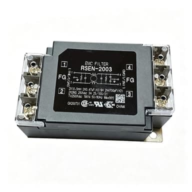RSEN-2003 Single-Phase EMI Power Filter 3A 250VAC Terminal Desktop Industrial Equipment Anti-Interference