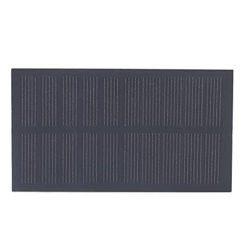 Small Solar Panel, 107x61MM Monocrystalline Silicon Portable Laminated Panel Solar Cell with Not Battery for 3.7V Batteries Charging 1W 5V