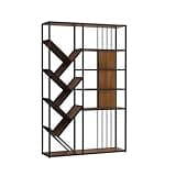 DRTGHYD Book Shelf Storage Rack Nordic Living Room Partition Rack Office Decoration Multi-Layer Antique Shelf Bookshelf Bookshelf Bookcase