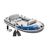 4-Person 5-Person Kayak with Paddles Inflatable Seat Easy to Carry and Store(3.15m Four-Person Boat)