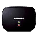 Panasonic KX-TGA407B Range Extender for DECT 6.0 Plus Cordless Phone Systems Black