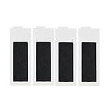4pc HEPA Filter, Compatible With Ecovacs/DEEBOT T20 PRO/MAX T20PRO Plus/T20 MAX Plus Robot Vacuum Cleaner Spare Parts Replacement