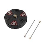 Omquot 16 Inch High Pressure Stainless Steel Cleaner with Quick Connect for Garden and Pavement Cleaning