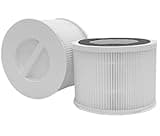 Chuboor Replacement Filter for PJ06 PJ07 Air Purifier, 3-in-1 H13 True HEPA, Pre and Carbon Filter, Removes Smoke, Odor, Dust and Pet Hair, 1 Pack, White