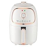 2 Qt Electric Air Fryer, White - Serves Freshly Fried Foods With Cool-touch, Removable Fry Basket, Set-it And Forget-it 30-minute Timer With Auto-shutoff